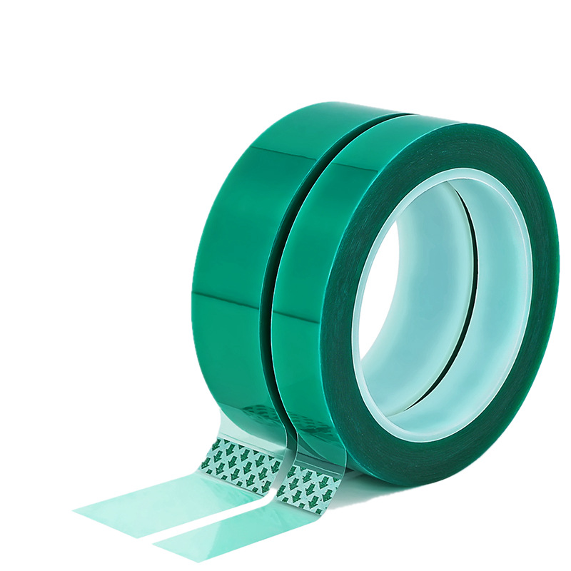 High Temperature Protective Green Polyester tape