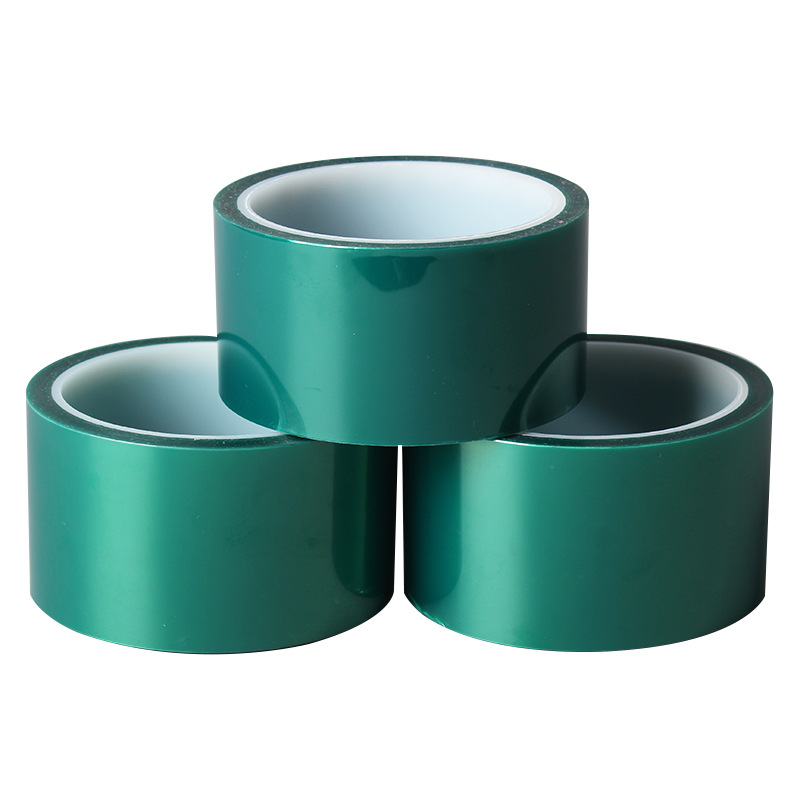 Green Pet Tape 200 Degree High Temperature Resistant Silicone Tape