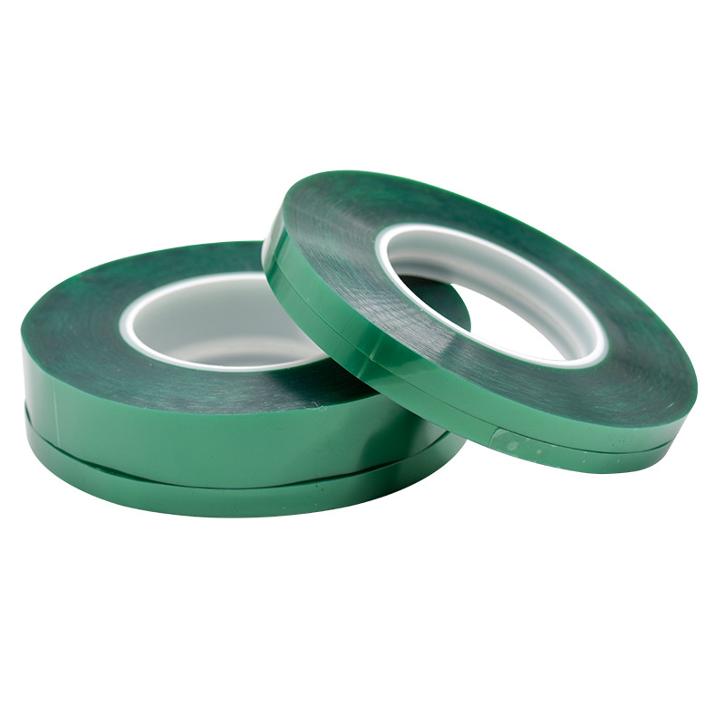 PET Polyester Green High Temperature Silicone Masking Tape