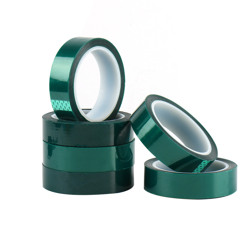 Green Polyester Silicone Tape